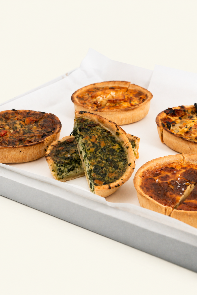 Assortiment quiches